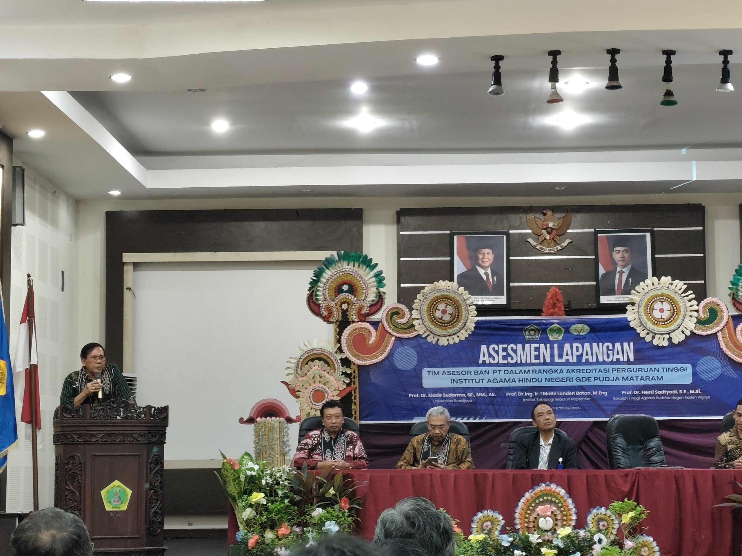 Asesmen Lapangan Oleh Asesor BAN-PT, Akreditasi IAHN GPM Ditargetkan Meningkat