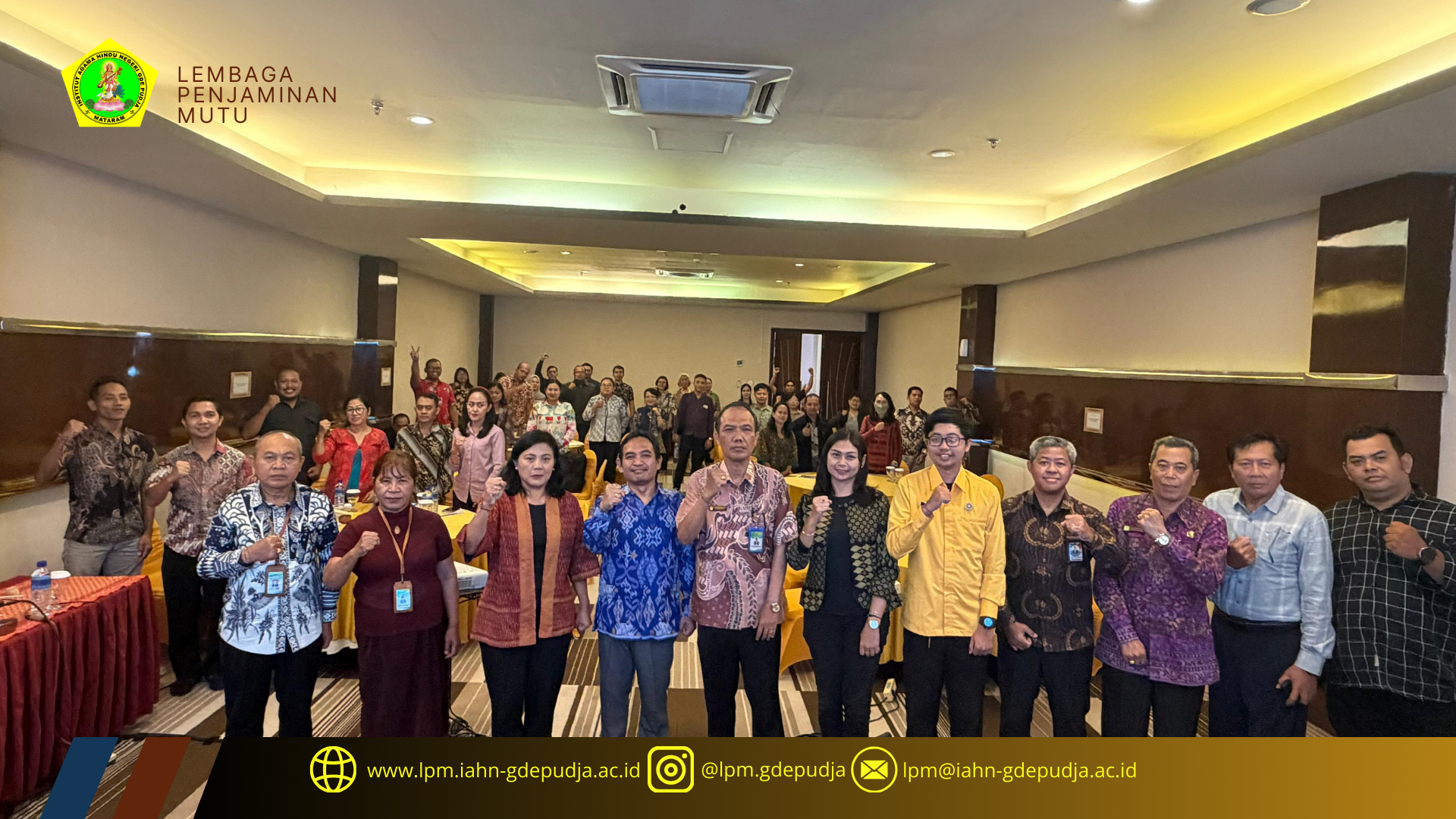 IAHN Gde Pudja Mataram Gelar Workshop Evaluasi Kurikulum, 15 Dokumen Prodi Disusun Sesuai Kebutuhan Pasar